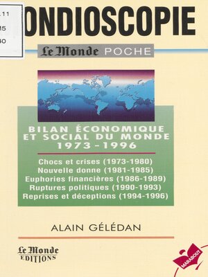 cover image of Mondioscopie